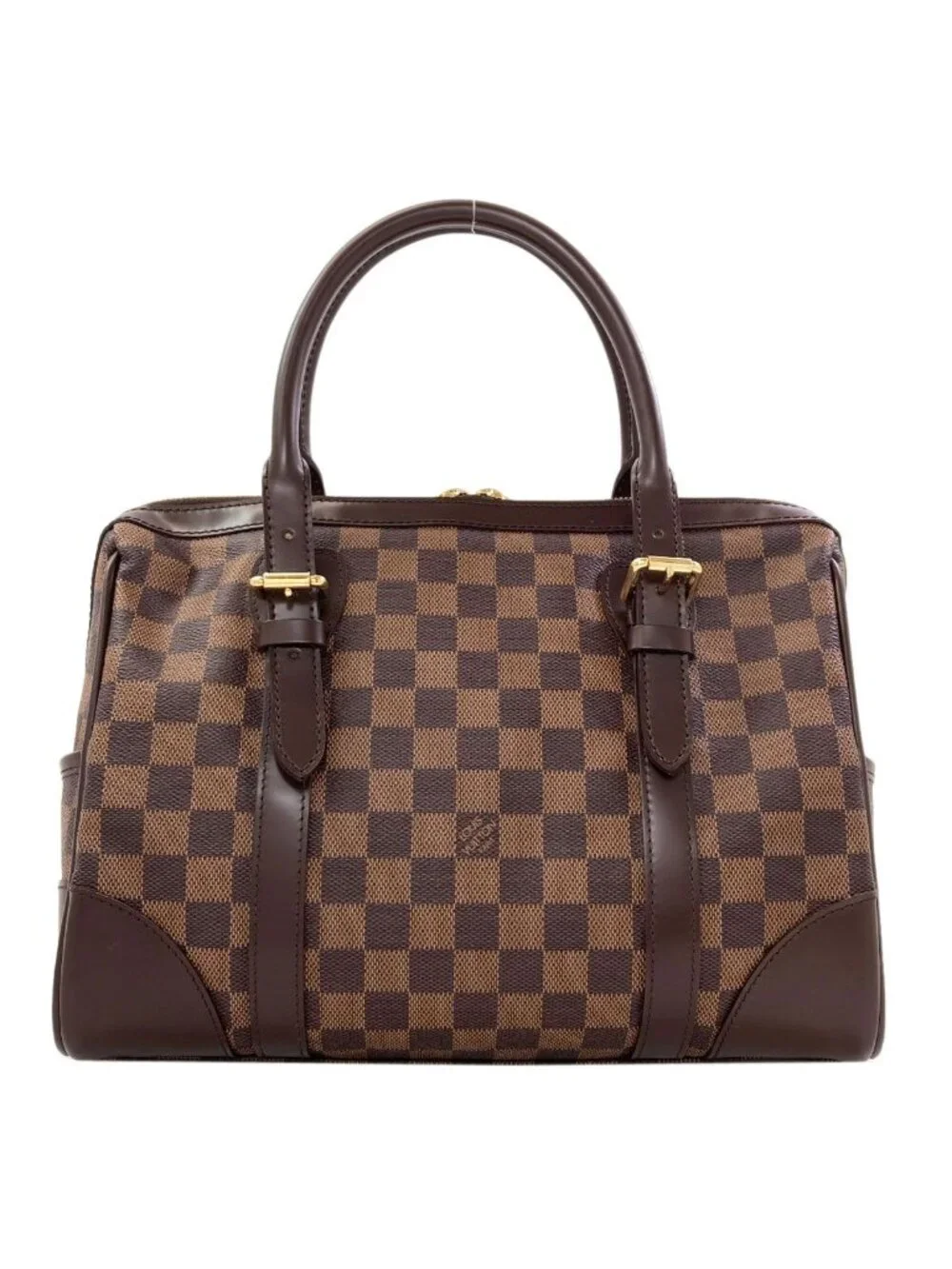 Louis Vuitton Bar Clay Boston Bag Damier Canvas